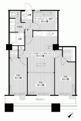 晴海アイランドトリトンスクエアビュータワー1号棟
