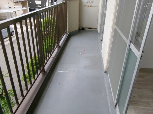 シャトレ北川のバルコニー