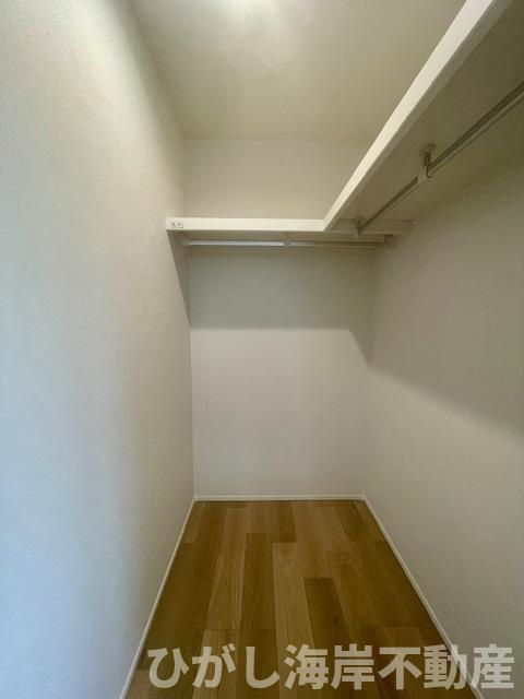 平塚市出縄　新築戸建　の収納|ウォークインクローゼット