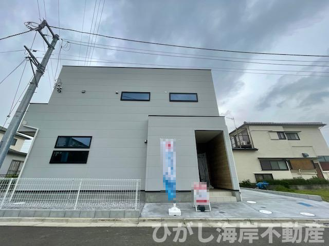 平塚市出縄　新築戸建　の外観|現地外観