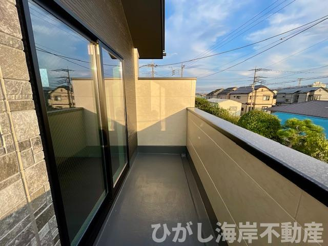 平塚市豊田宮下　新築戸建　全6棟のバルコニー|バルコニー
