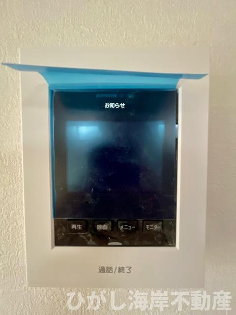 平塚市豊田宮下　新築戸建　全6棟のセキュリティ|TVモニター付きインターフォン