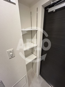 エスリードレジデンス大阪谷町ザ・マークスの収納|エスリードレジデンス大阪谷町ザ・マークス　玄関収納