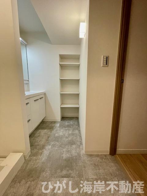 プライムスクエアー湘南平塚の脱衣所|新規リフォーム完了！　脱衣スペース