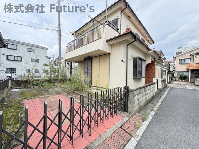 三郷市鷹野4丁目　建築条件無し売地　全1区画の外観|現地の写真になります。