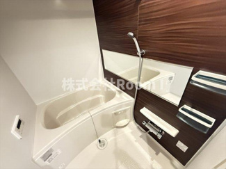 【浴室】 | 【ペット共生】ＨＥＢＥＬ　ＭＡＩＳＯＮ　中野町・旭化成ヘーベルメゾンHEBEL HAUS | 落ち着いた空間のお風呂です