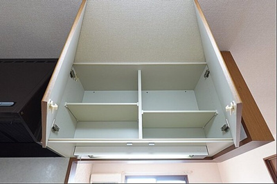 【キッチン】 | ヴァンクール Ｂ | キッチン・上部収納棚