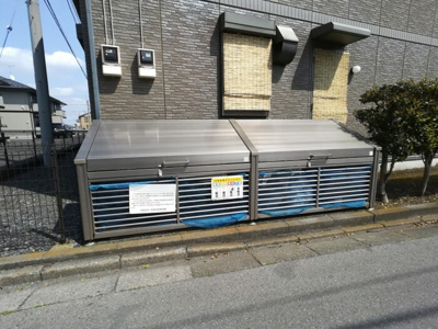 【その他共用部分】 | ヴァンクール Ｂ | 敷地内アパート専用ゴミステーション
