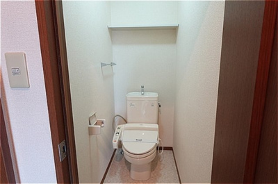 【トイレ】 | ヴァンクール Ｂ | 温水洗浄暖房便座のトイレ