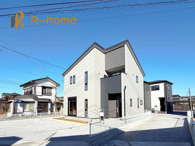 古河市上辺見第10　新築戸建て　1号棟の外観|ご予約を頂ければ、『平日』はもちろん『早朝』や『夜間』もご見学可能です♪お気軽にお申し付けください♪