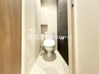 【トイレ】 | 【ペット共生】ＨＥＢＥＬ　ＭＡＩＳＯＮ　中野町・旭化成ヘーベルメゾンHEBEL HAUS | 落ち着いたトイレです