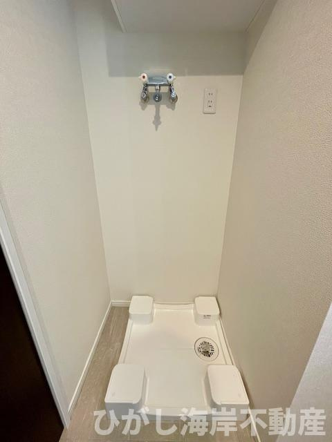 ラミアール藤沢モアクレストのランドリースペース|新規リフォーム完了！　洗濯機置場