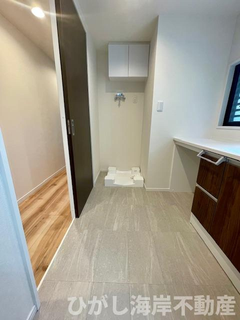 ラミアール藤沢モアクレストの脱衣所|新規リフォーム完了！　脱衣スペース