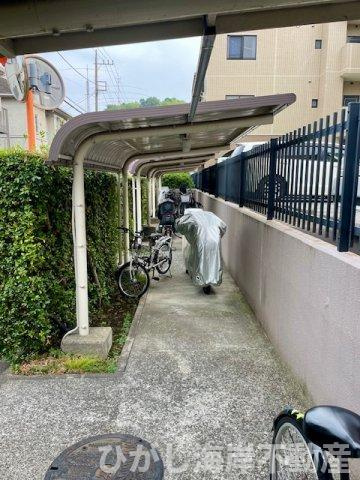 ラミアール藤沢モアクレストの駐輪場|敷地内駐輪場