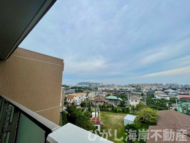 プリオール湘南海岸の展望|江ノ島が望めます