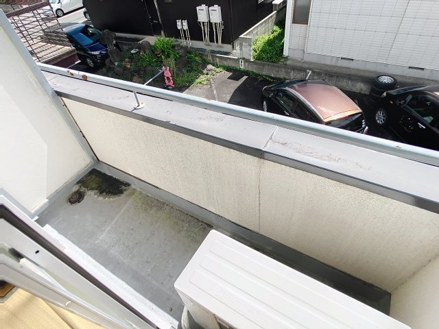 尾形コーポのバルコニー