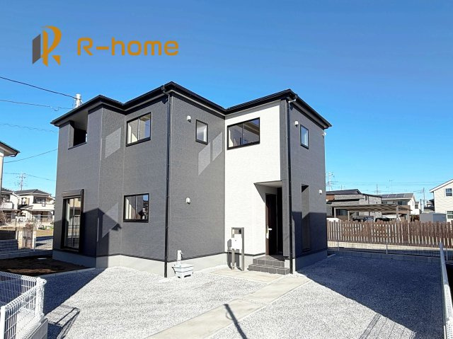 古河市上辺見第10　新築戸建て　2号棟の外観|ご予約を頂ければ、『平日』はもちろん『早朝』や『夜間』もご見学可能です♪お気軽にお申し付けください♪