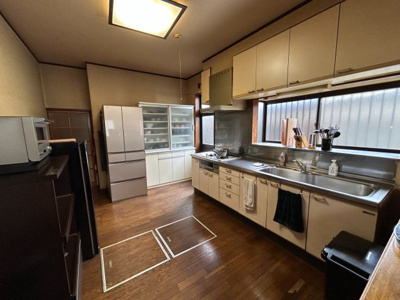 【キッチン】 | カーポート付きの広々駐車場！那須塩原市三島8DK