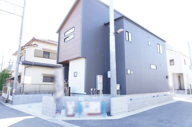 草加市新里町 新築分譲住宅 全5棟 4号棟の外観