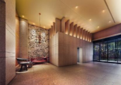 レーベン川口GRAN ARTのエントランス