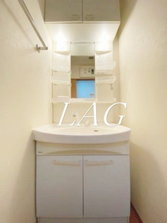 【洗面所】 | ル・アンジェ | 洗面台です。