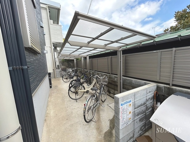 STELLAのその他共用部分|駐輪場です！
