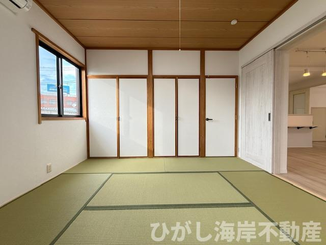 茅ヶ崎市高田4丁目　中古戸建の和室|新規リフォーム完了！　8帖　和室