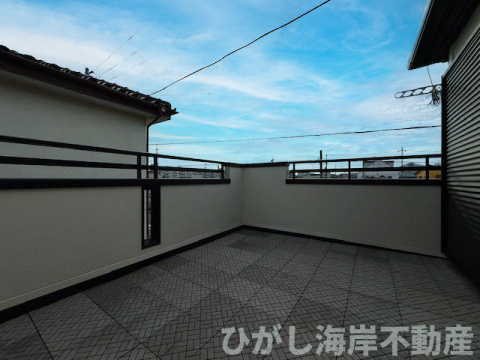 茅ヶ崎市高田4丁目　中古戸建のバルコニー|バルコニー