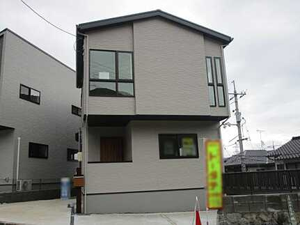 広島市安佐南区山本５丁目　新築一戸建ての外観