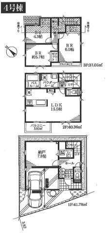 フォレストタウン平WESTの間取り
