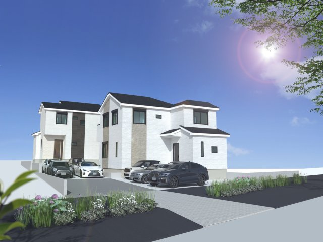 ベルガーデン釜利谷東７丁目　『敷地68坪以上』×『カースペース3台（車種による）』の画像