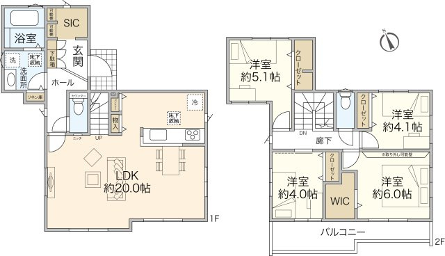 ベルガーデン釜利谷東７丁目　『敷地68坪以上』×『カースペース3台（車種による）』の画像