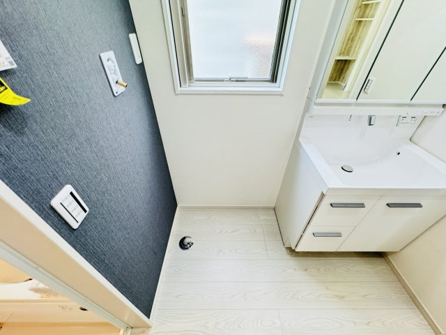 柏市西原１丁目新築戸建（西原１期）のランドリースペース|洗濯機置き場