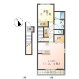 MAISONサクラの木の画像