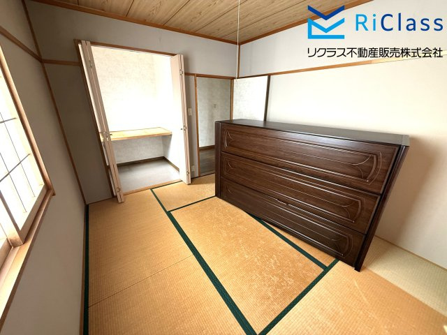 中古戸建　神戸市長田区房王寺町1丁目4の和室|和室があると落ち着いた雰囲気になりますね