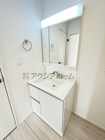 入間市扇台1丁目・全1棟　新築一戸建　の独立洗面台