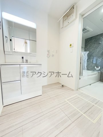 入間市扇台1丁目・全1棟　新築一戸建　の脱衣所