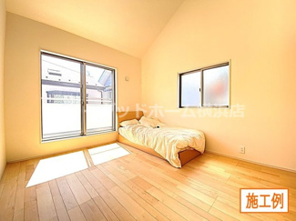 【内観：施工例】 | 町田市木曾西　全4棟/今回販売2棟（2号棟） | 同施工会社施工例写真（洋室）