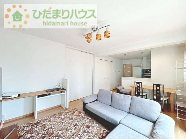 【居間・リビング】 | 笠間市鯉淵　中古戸建 | 早くお仕事終わらせて、家に帰りたくなるようなリビングです(^^♪