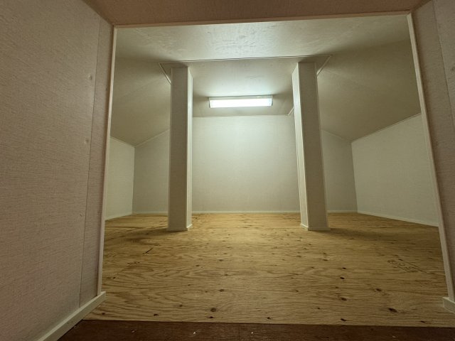 屋根裏収納