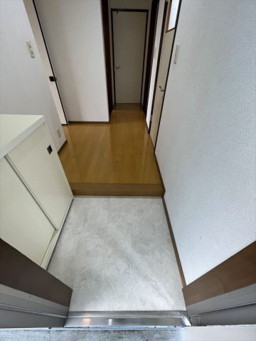 池上ハイツＢの玄関|シンプルで使いやすい玄関です