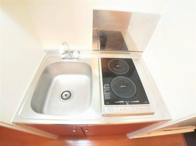 レオパレスドリームのキッチン|きれいなキッチンです