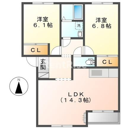 Ｃａｓａ Ａｎｇｅｌａ ７０３４ （カーサ アンジェラ）の間取り|間取図