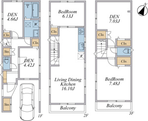 【間取り】 | ご自宅から現地まで、当社スタッフがお車にて、「お迎え・お送り」をしております。ぜひお気軽にお問い合わせくださいませ♪
