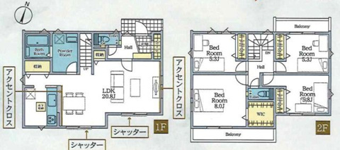 戸塚区名瀬町新築戸建1号棟の画像