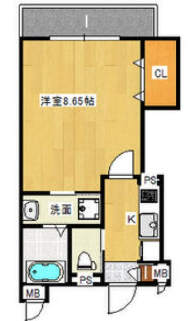 KTIレジデンス河内花園の間取り