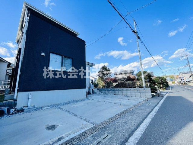 西多摩郡瑞穂町二本木の前面道路含む現地写真