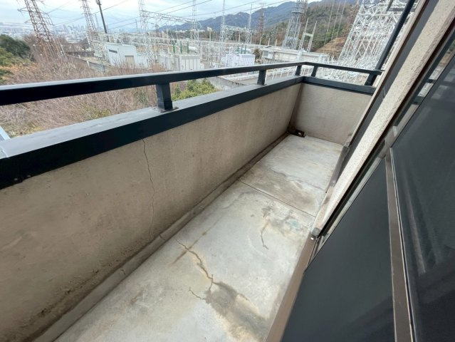 カーサ御影山手のバルコニー