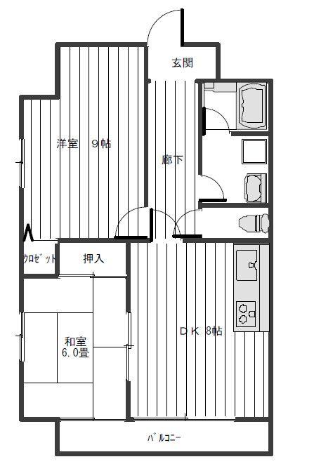 カーサ御影山手の間取り
