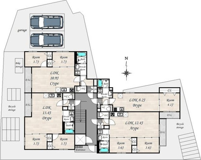 【区画図】 | AVANTIO泉佐野